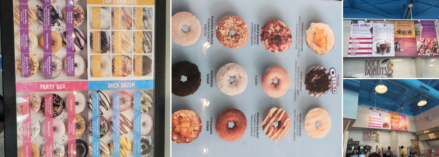 Duck Donuts Menu