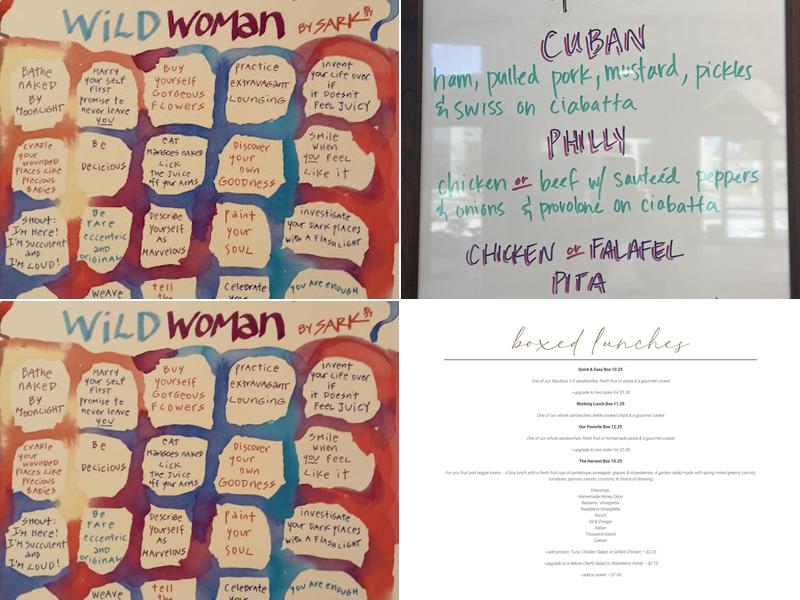Harvest Thyme Alachua Menu