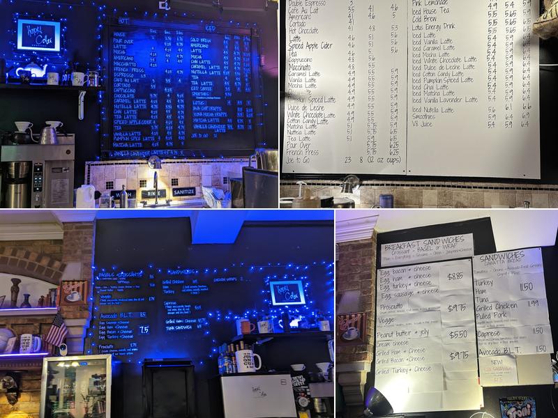 Kapéj Coffee Roasters Menu