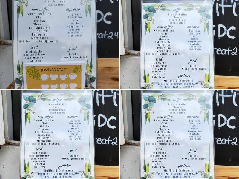 Creative Grounds DC Menu