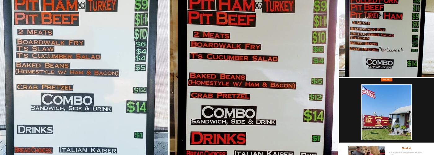 Pit n Pinchers LLC Menu