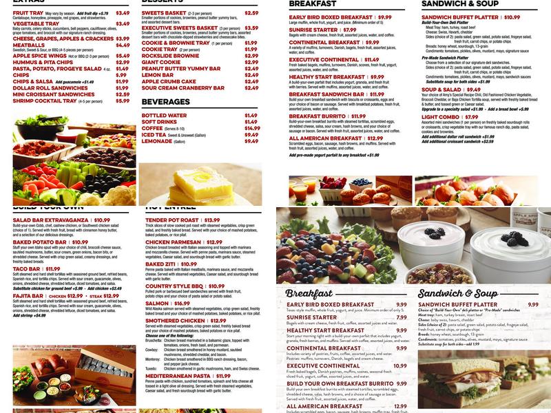 Apple Spice Box Lunch Delivery & Catering Columbia, MD Menu