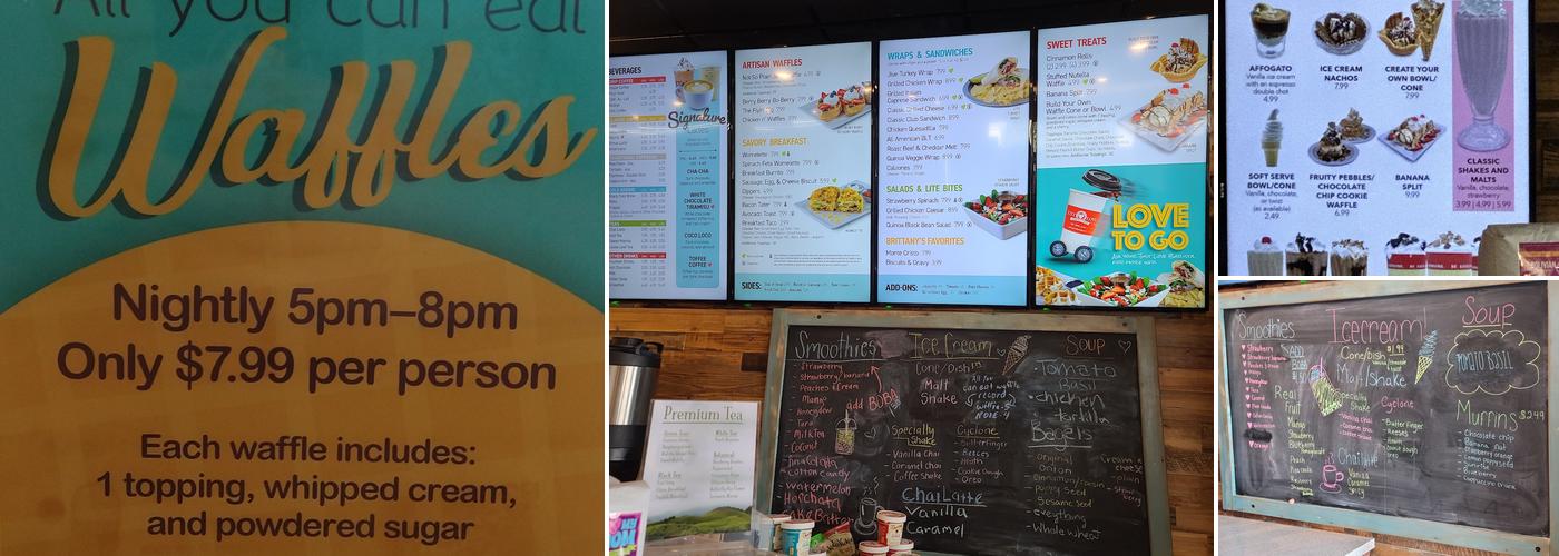 Just Love Coffee Cafe - Chadron NE Menu