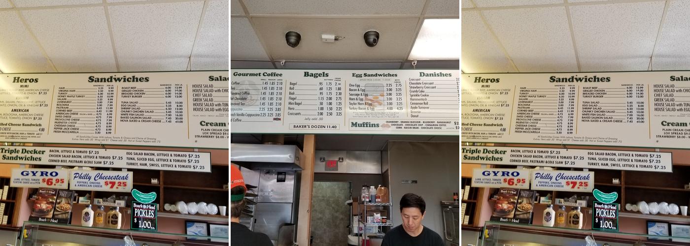 SpringTree Bagel Menu