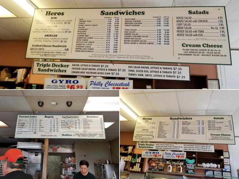 SpringTree Bagel Menu