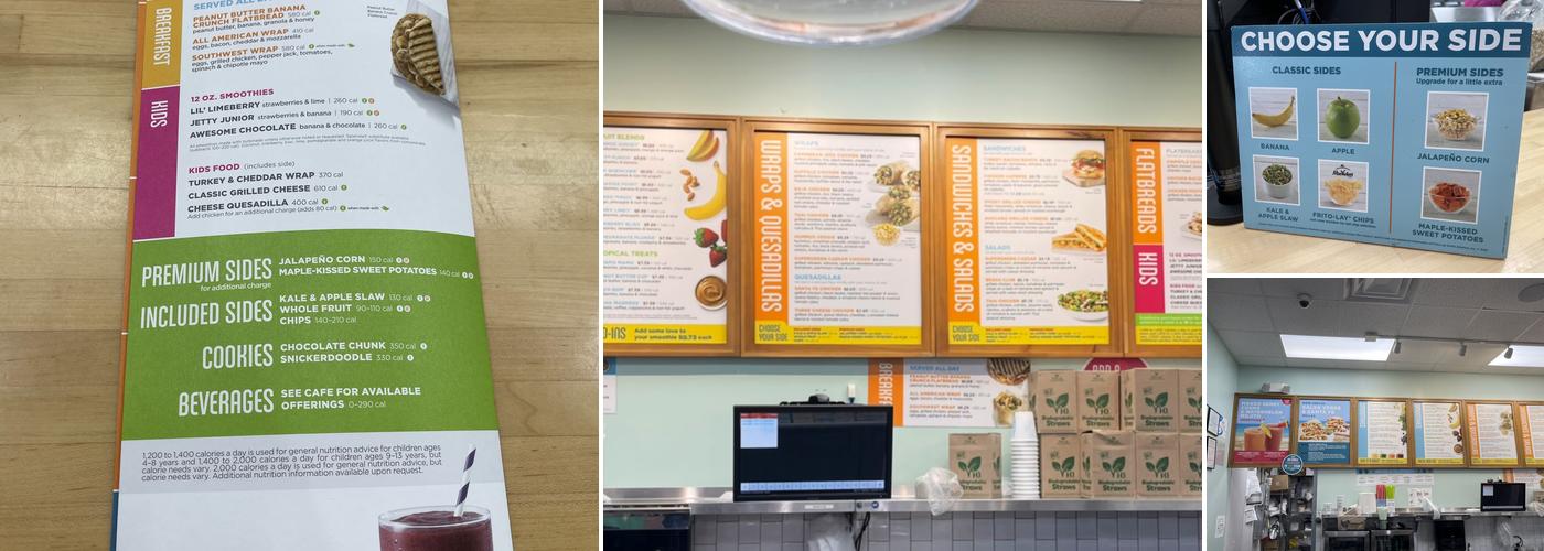 Tropical Smoothie Cafe Menu