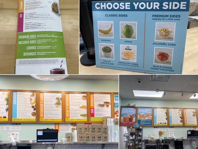 Tropical Smoothie Cafe Menu