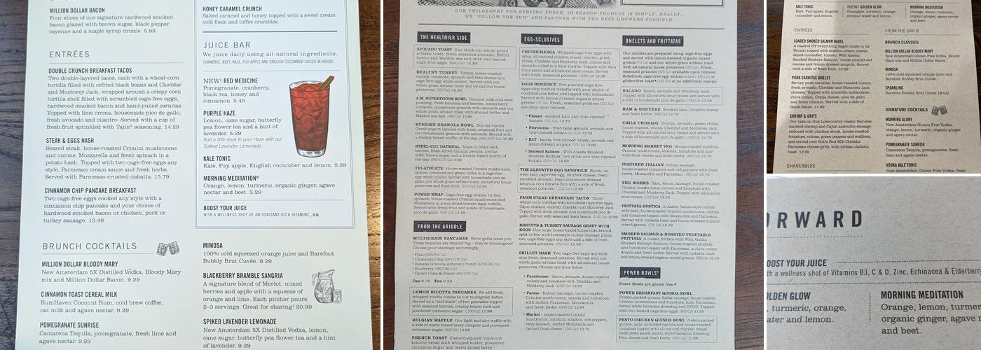 First Watch Menu