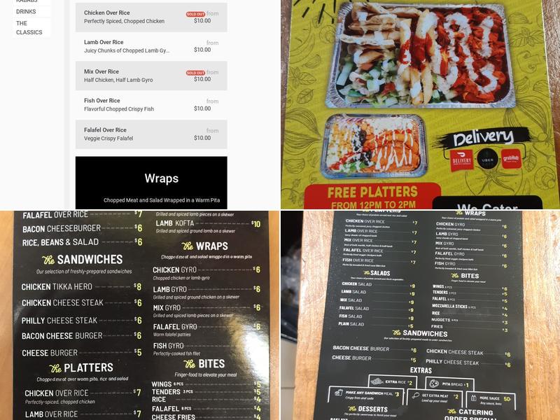 Noor Halal Menu