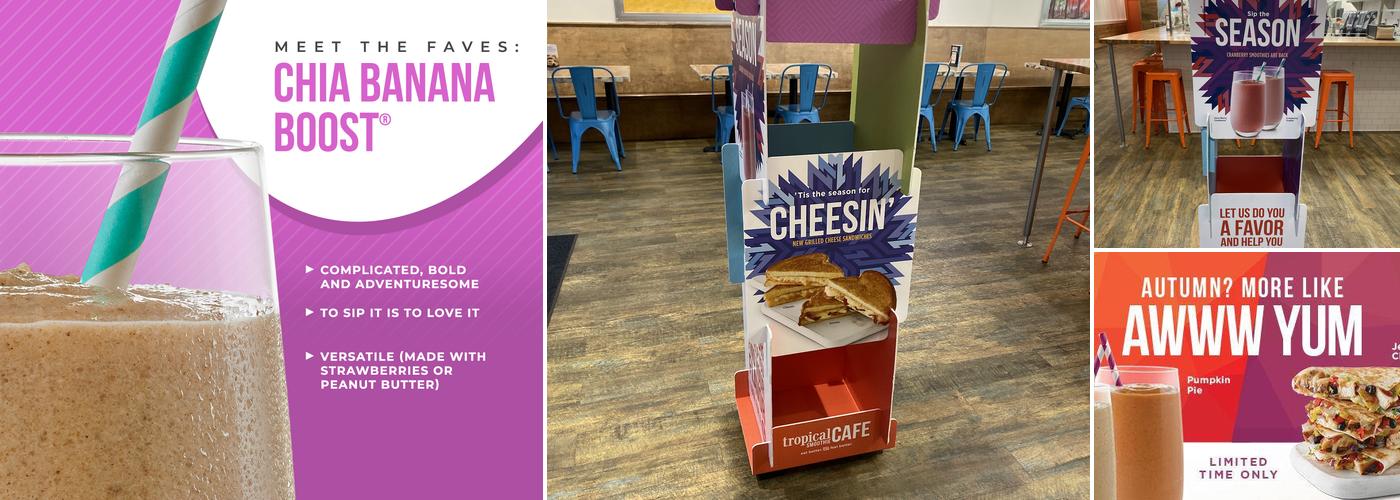 Tropical Smoothie Cafe Menu