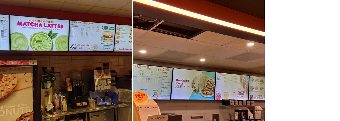 Dunkin' Menu
