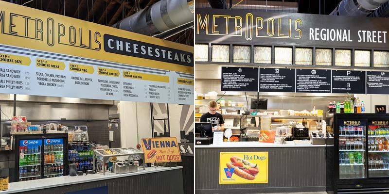 Metropolis Cheesesteaks at Mother Road Market Menu