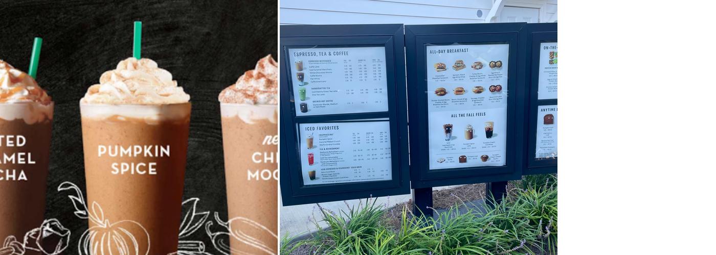 Starbucks Menu