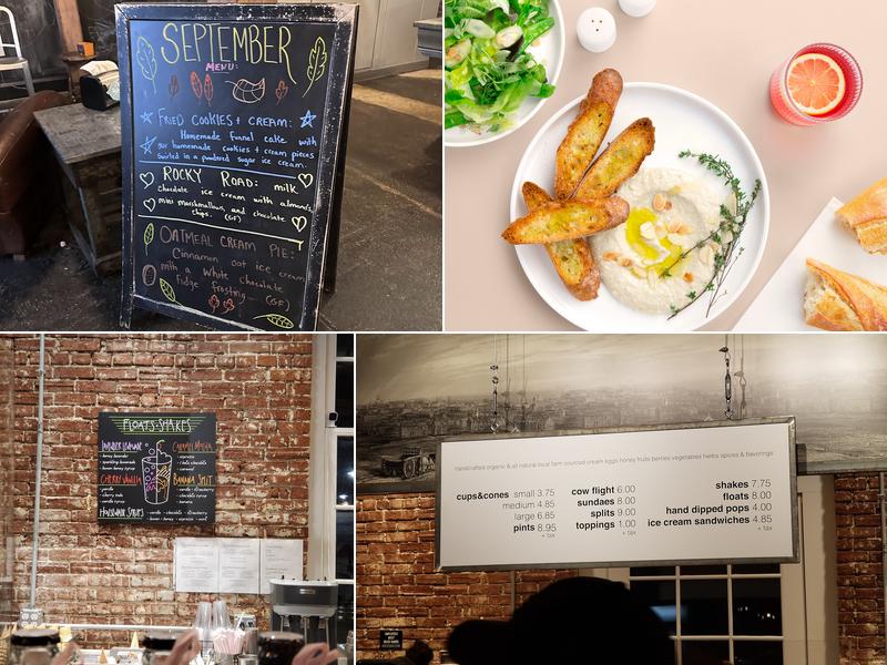 Owowcow Creamery Menu