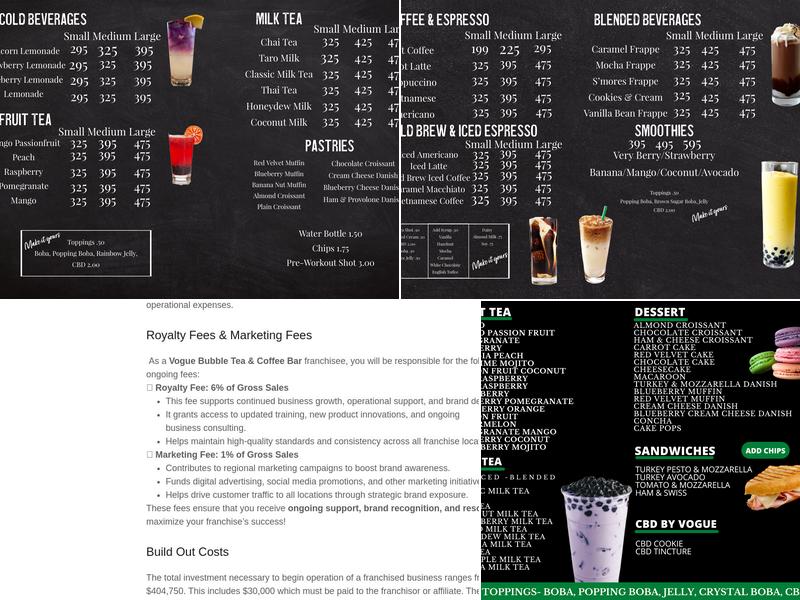 VE Menu