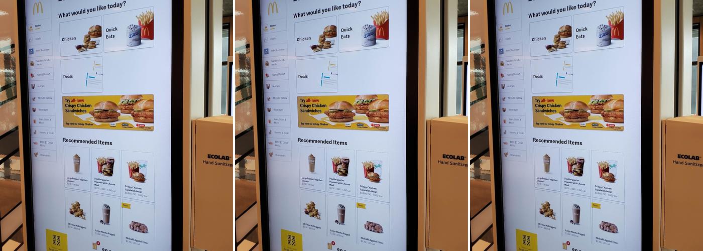 McDonald's Menu