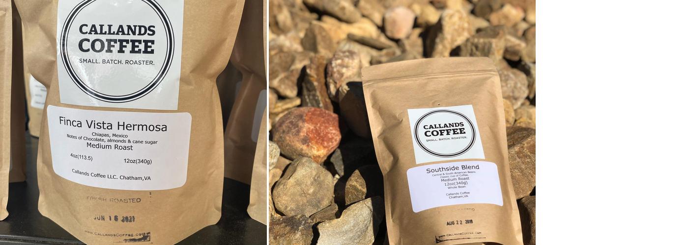 Callands Coffee Menu