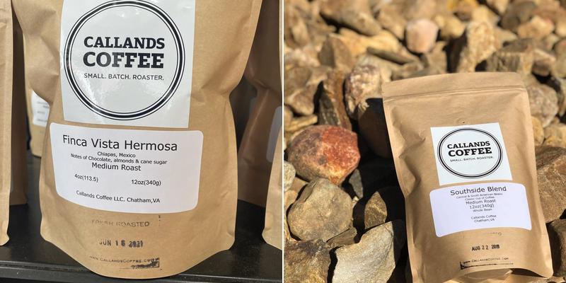 Callands Coffee Menu