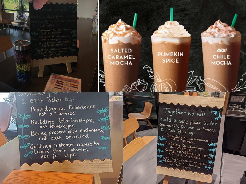 Starbucks Menu