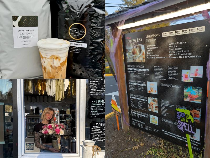 Livia's Express Java Menu