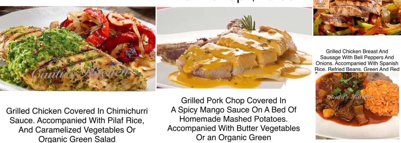 Cantus Kitchen Catering Menu