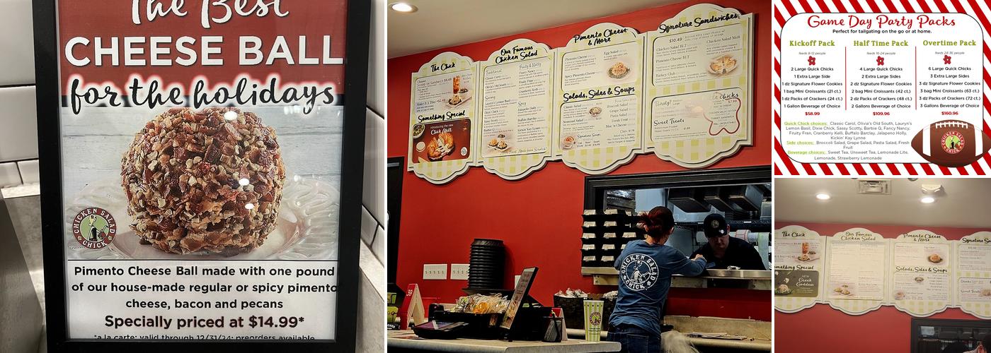 Chicken Salad Chick Menu