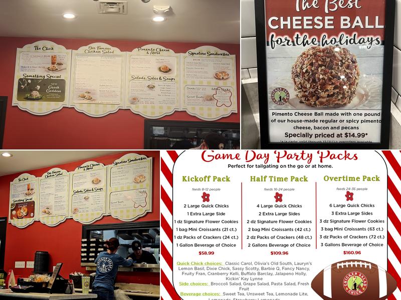 Chicken Salad Chick Menu