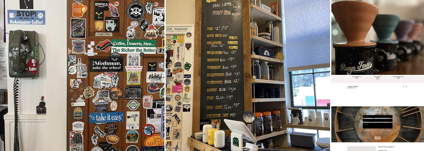 Range Finder Coffee Menu