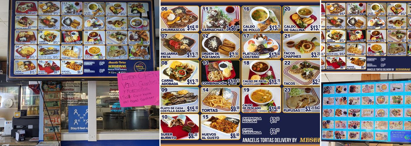 El Quetzal Deli Comida Guatemalteca Menu