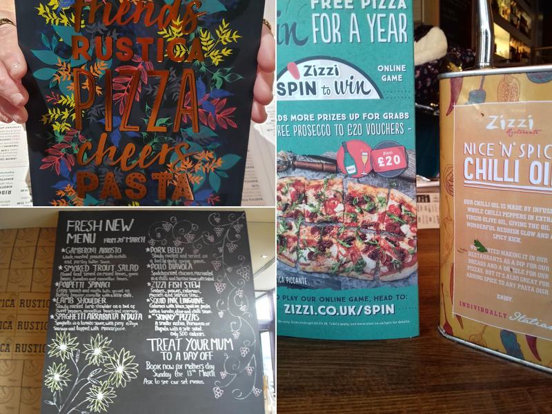 Zizzi - Market Harborough Menu