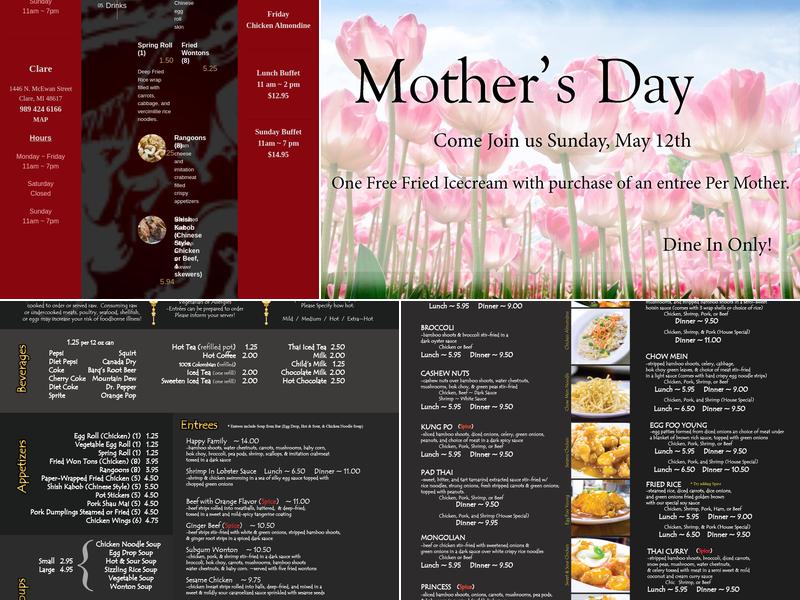 Chee Peng Clare Menu