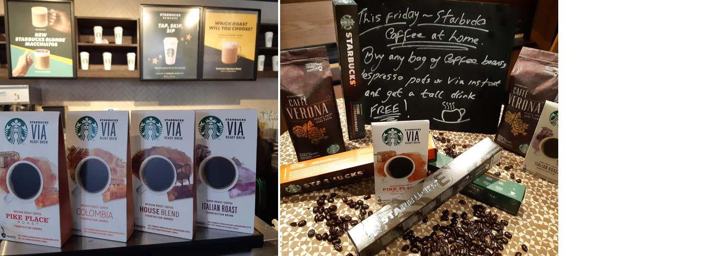 Starbucks Coffee Menu