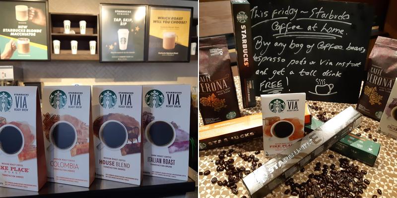 Starbucks Coffee Menu