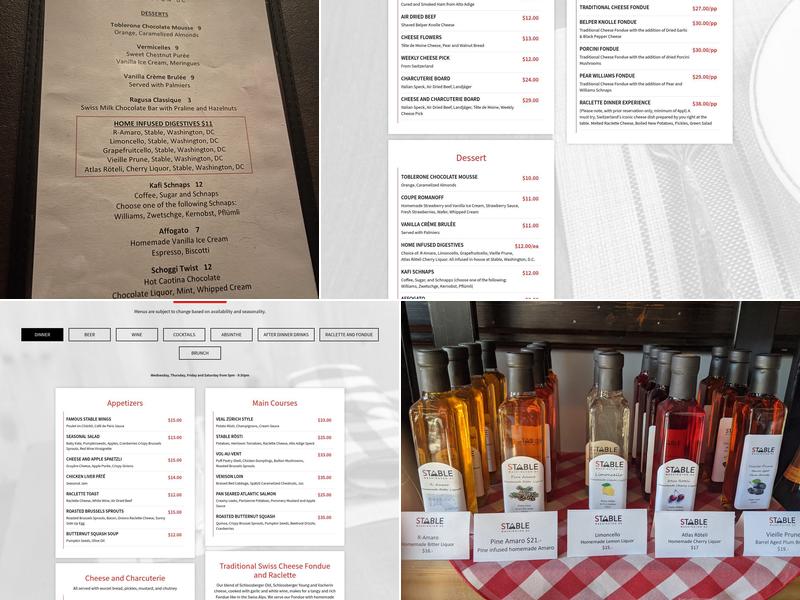 Stable DC Menu