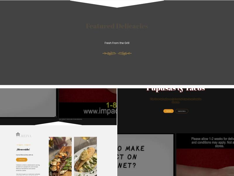 La Reina Cafeteria Menu