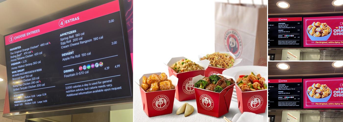 Panda Express Menu