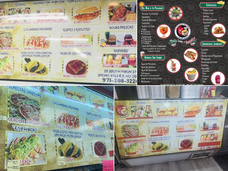 La Fondita Jarocha Menu