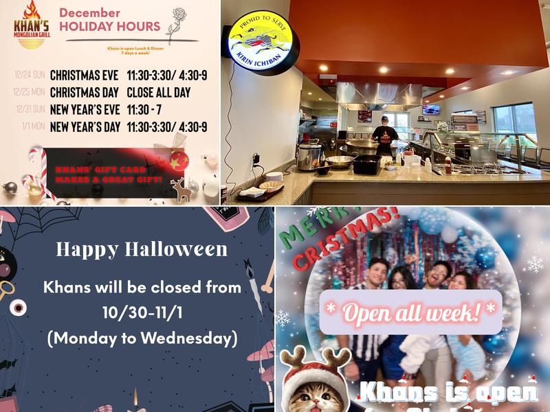 Khan's mongolian grill