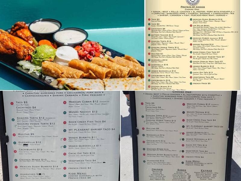 Cachita’s Kitchen Menu