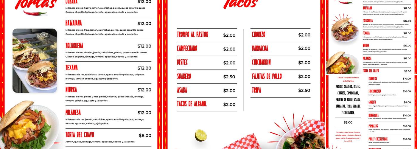 El Chilango Menu