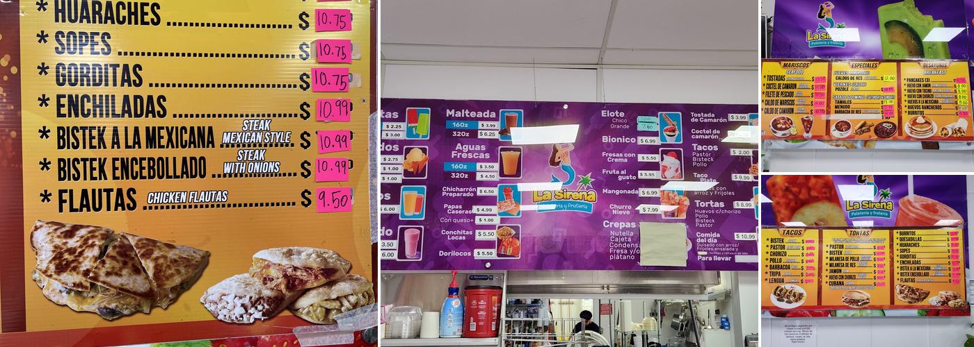 Toñitas taqueria Menu