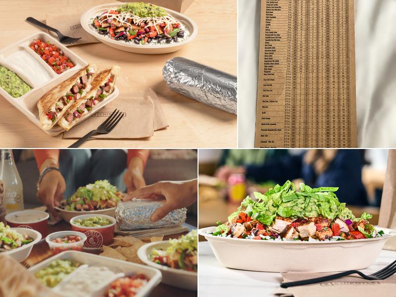 Chipotle Mexican Grill Menu