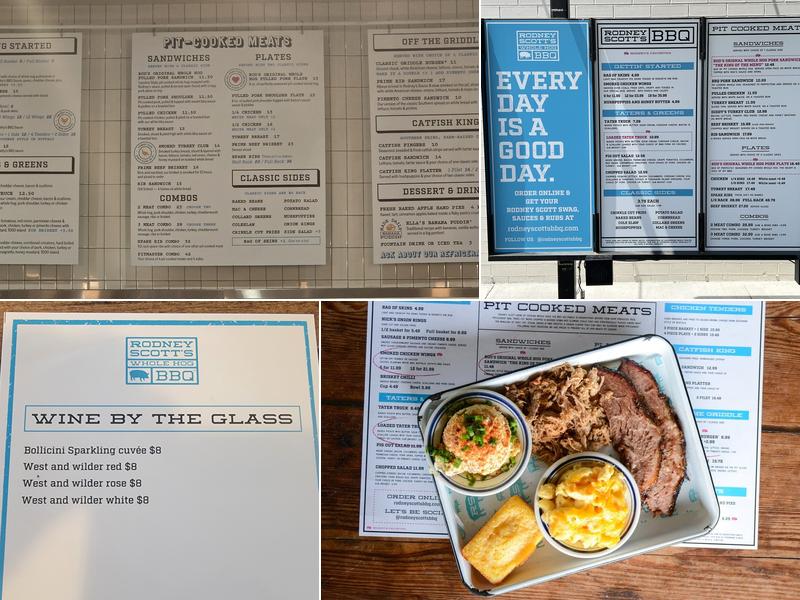Rodney Scott's BBQ Menu