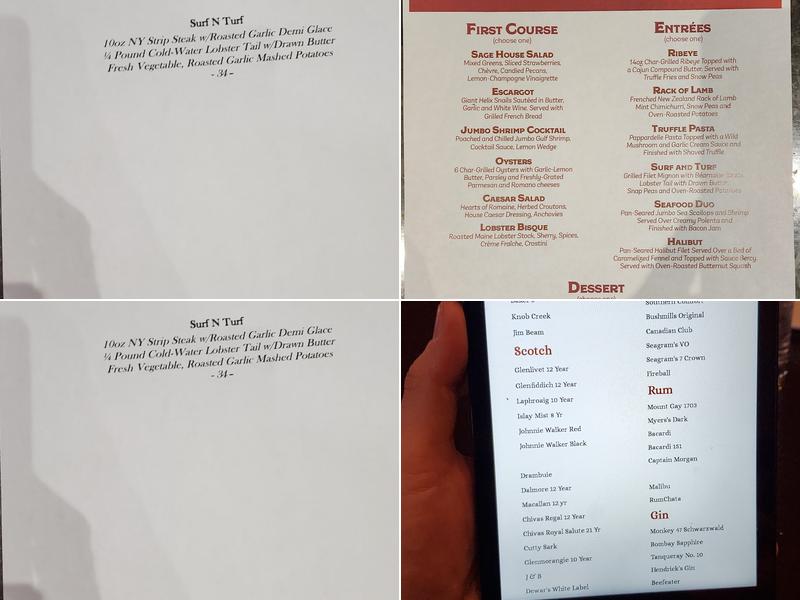 Sage Menu