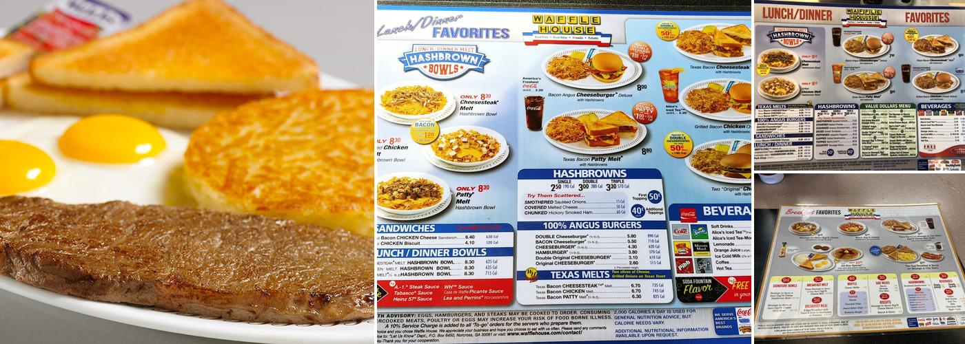 Waffle House Menu