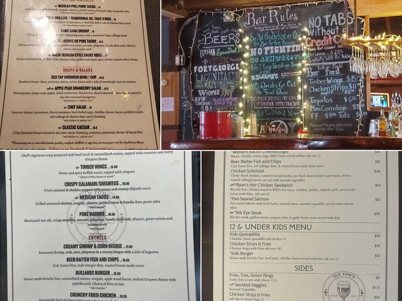 Old Town Tap & Grill (Lloyd's) Menu