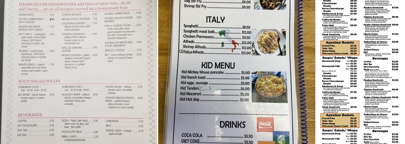 Midway Eat Menu