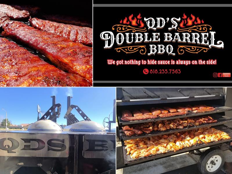 Qd's double barrel bbq 43009 8th St E, Lancaster