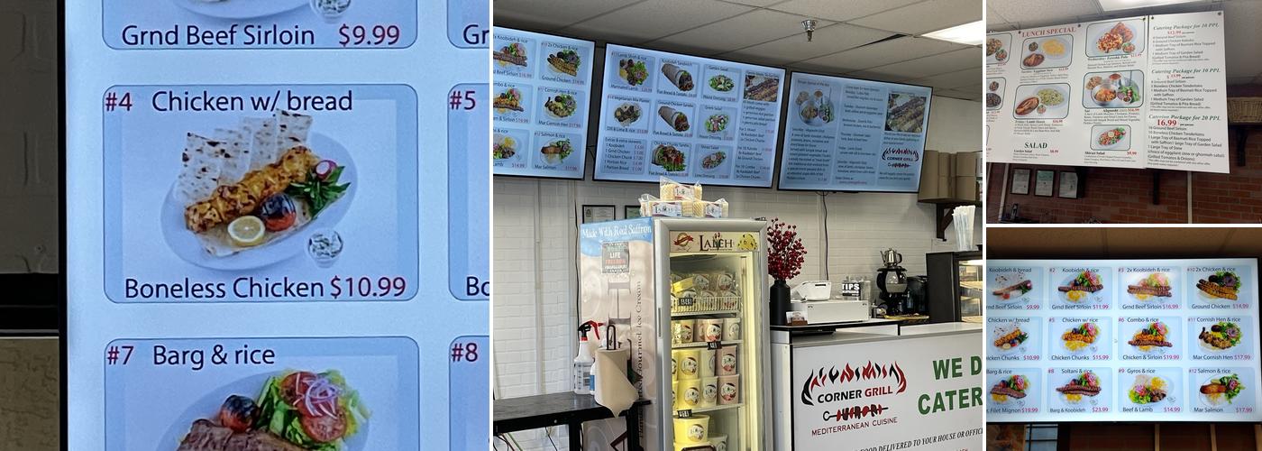 Corner Grill Menu