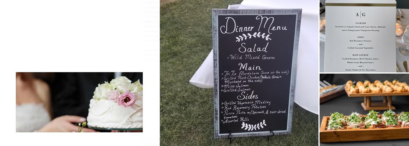 First Class Catering Service Menu